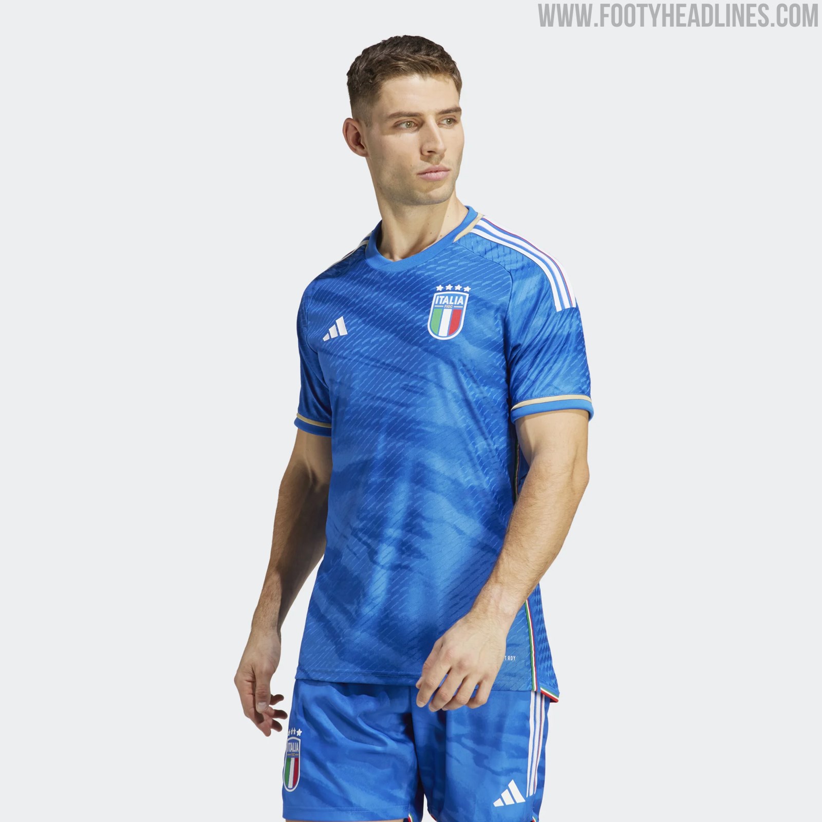 Adidas Italy 2023 Home and Away Kits Released Footy Headlines